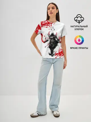 Женская базовая футболка / Assassins Creed