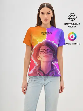 Женская базовая футболка / Life Is StrangeTrue Colors