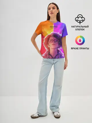 Женская базовая футболка / Life Is StrangeTrue Colors