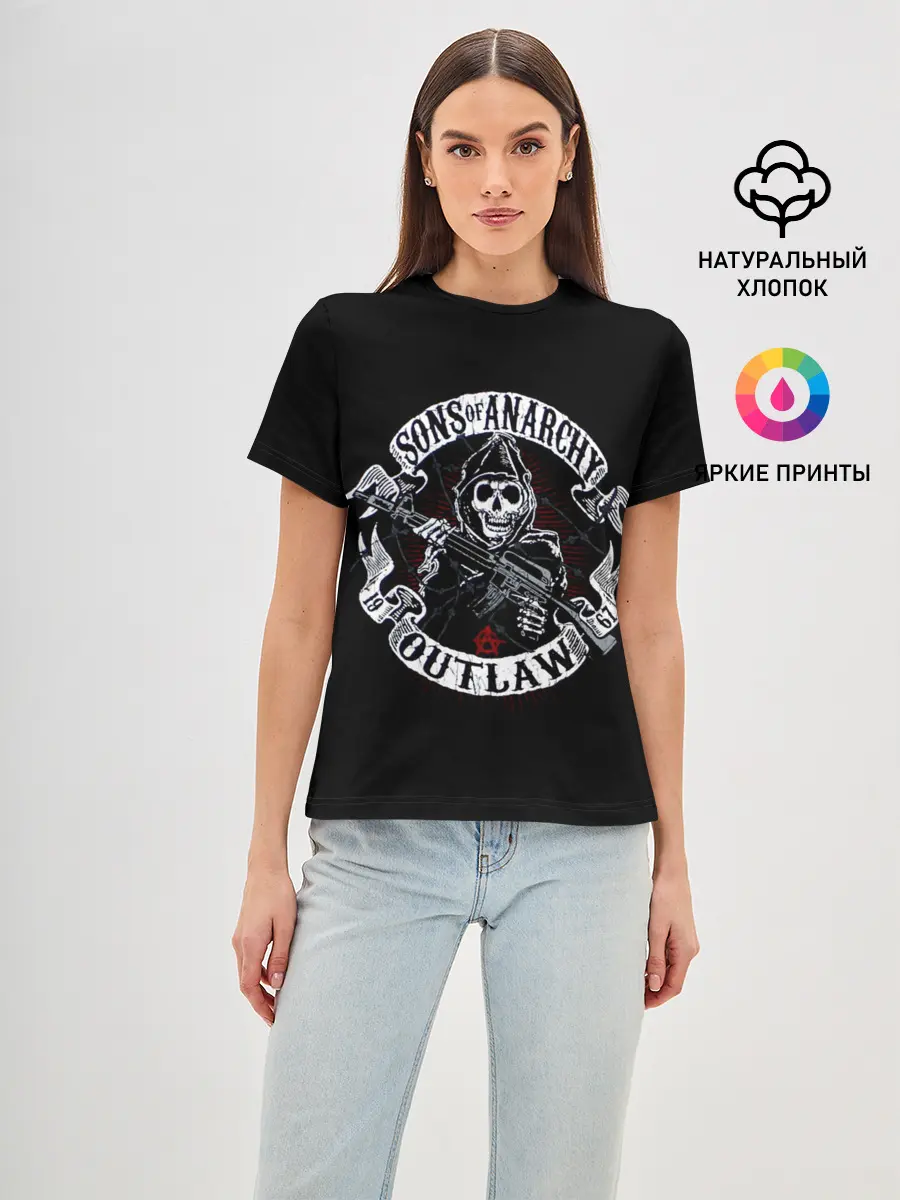 Женская базовая футболка / SOA Outlow