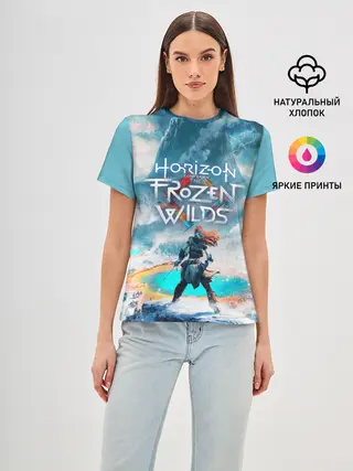 Женская базовая футболка / HORIZON ZERO DAWN