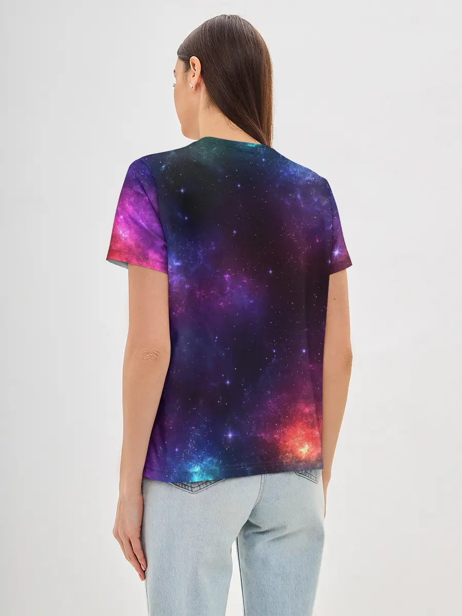 Женская базовая футболка / КОСМОС | SPACE