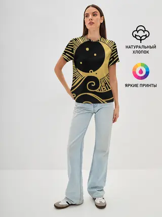 Женская базовая футболка / Море