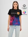 Женская базовая футболка / BARCELONA / БАРСЕЛОНА
