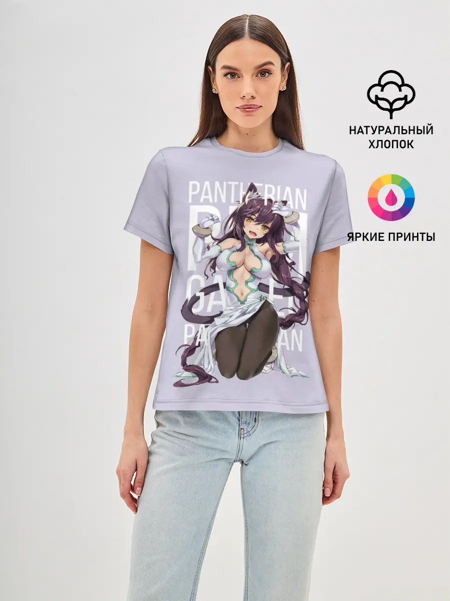 Женская базовая футболка / Pantherian