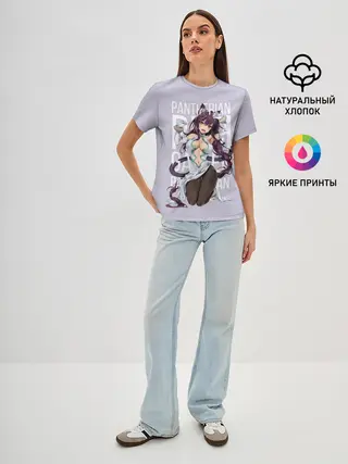 Женская базовая футболка / Pantherian