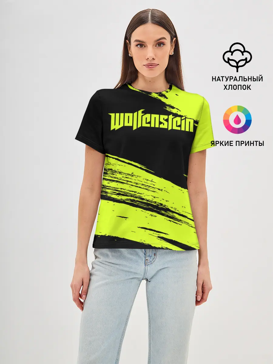 Женская базовая футболка / Wolfenstein