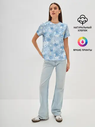 Женская базовая футболка / Морозец