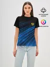 Женская базовая футболка / Russia Sport 2018 uniform