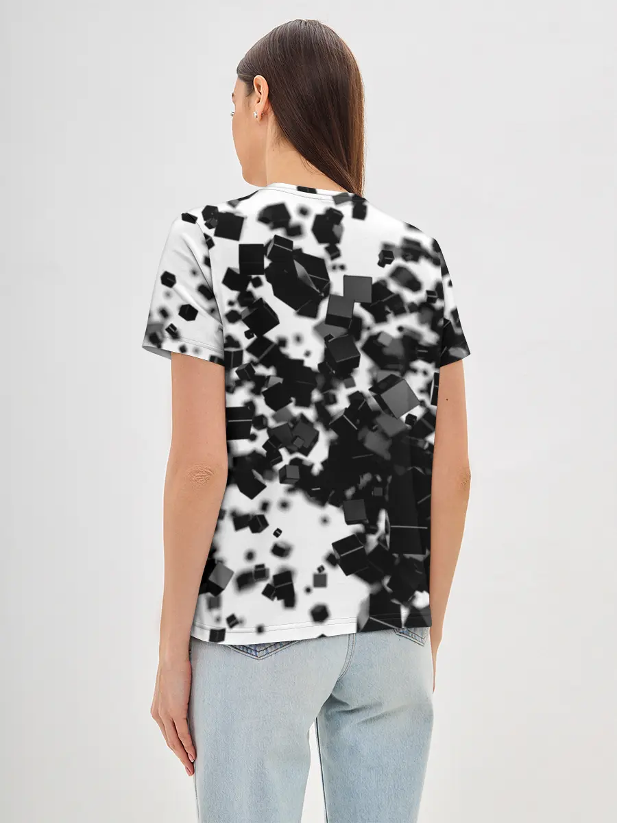 Женская базовая футболка / KUBIKI