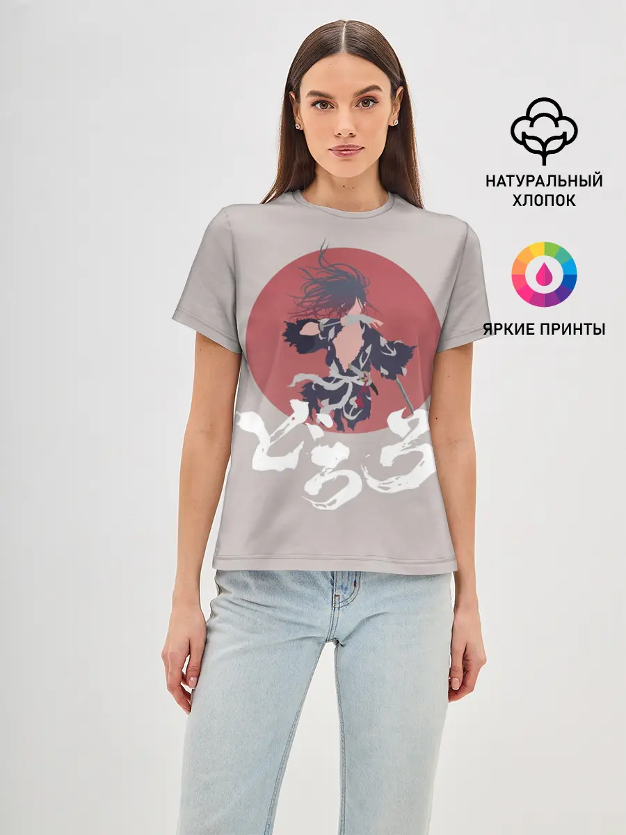 Женская базовая футболка / Дороро