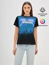 Женская базовая футболка / Metallica