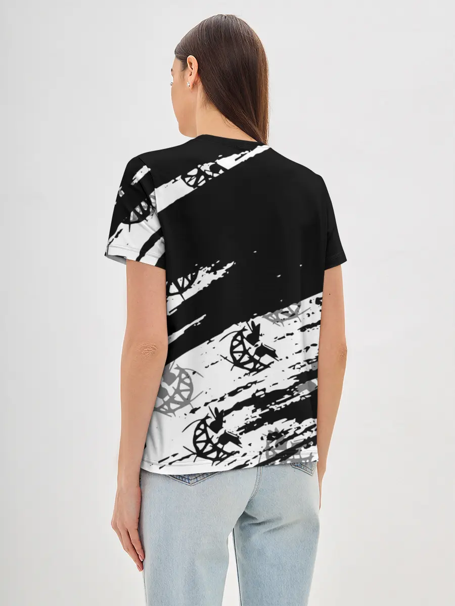 Женская базовая футболка / PYROKINESIS.