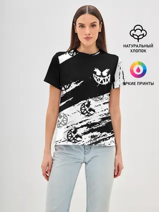 Женская базовая футболка / PYROKINESIS.