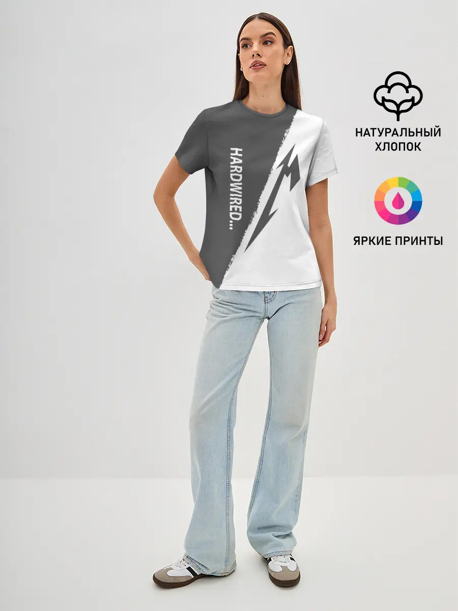 Женская базовая футболка / Metallica