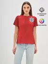 Женская базовая футболка / England away WC 2018