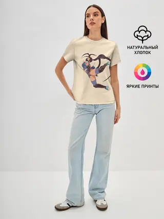 Женская базовая футболка / Ибуки