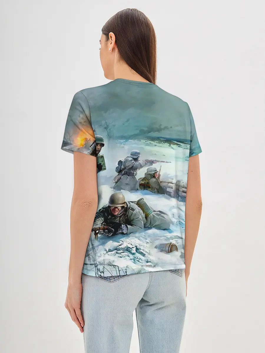 Женская базовая футболка / Sabaton