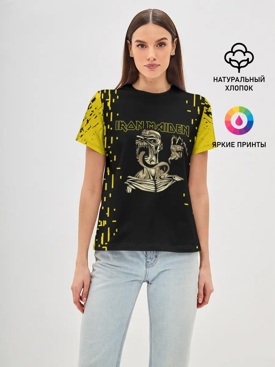 Женская базовая футболка / IRON MAIDEN | АЙРОН МЕЙДЕН