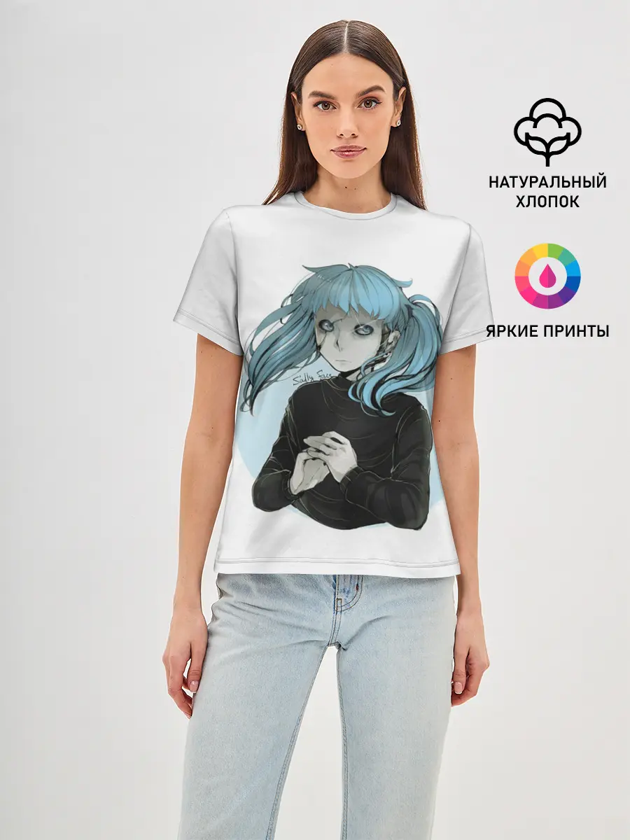 Женская базовая футболка / Sally face