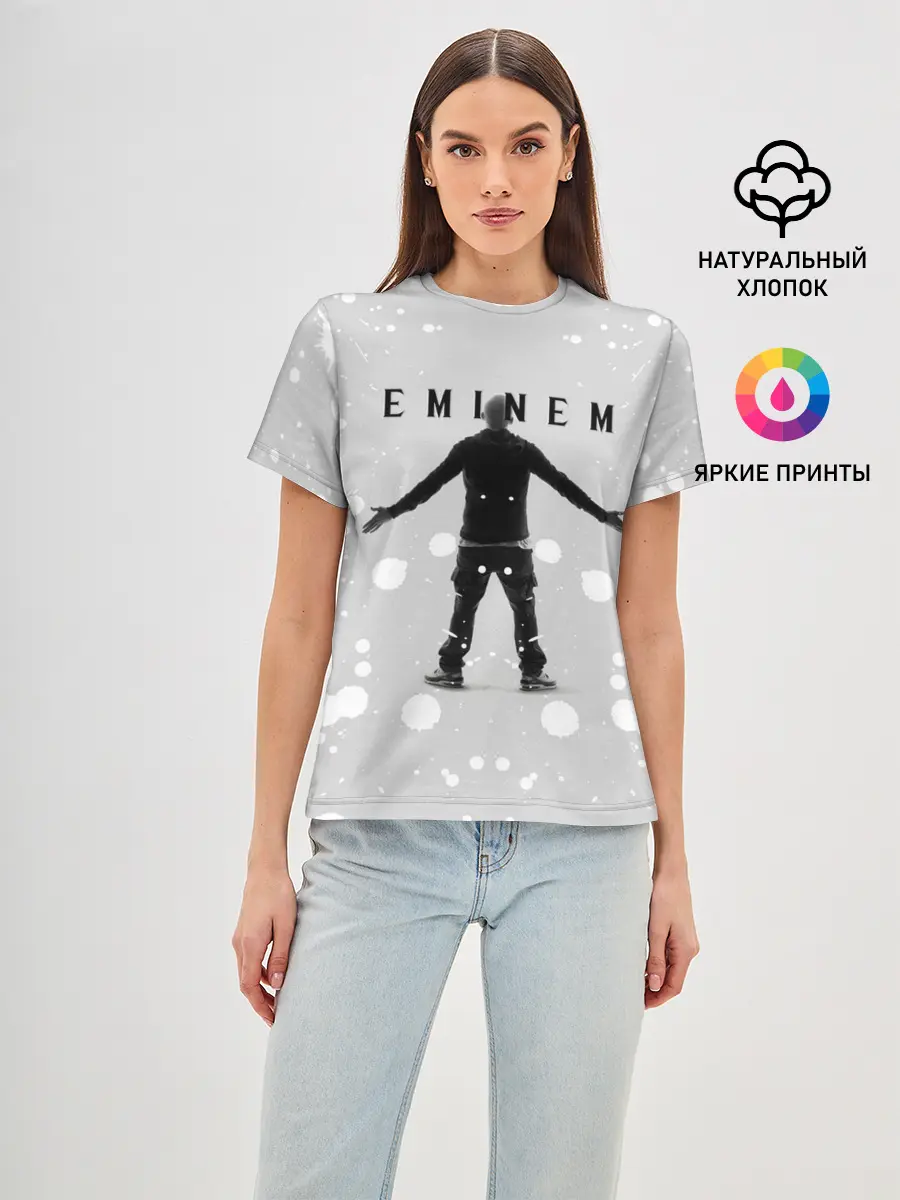 Женская базовая футболка / EMINEM | ЭМИНЕМ