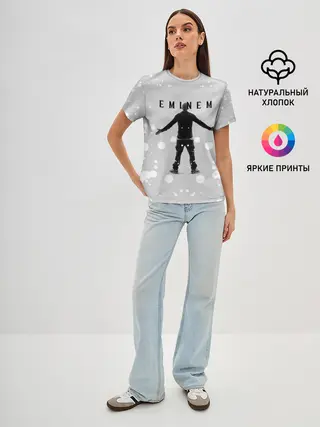 Женская базовая футболка / EMINEM | ЭМИНЕМ
