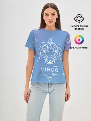 Женская базовая футболка / Знак Дева
