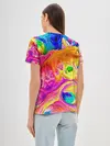 Женская базовая футболка / TIE DYE | ЯРКИЕ КРАСКИ