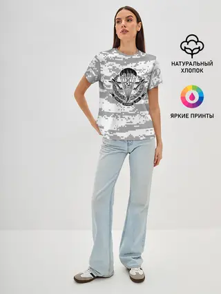 Женская базовая футболка / ВДВ СССР