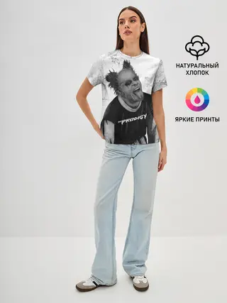 Женская базовая футболка / THE PRODIGY | ПРОДИДЖИ