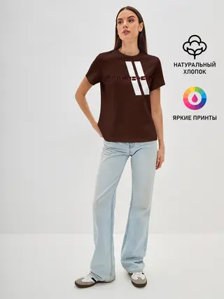 Женская базовая футболка / Rammstein...