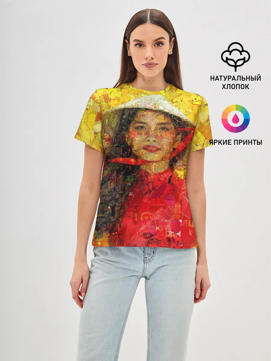 Женская базовая футболка / Вьетнам