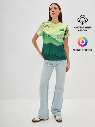 Женская базовая футболка / Range Rover