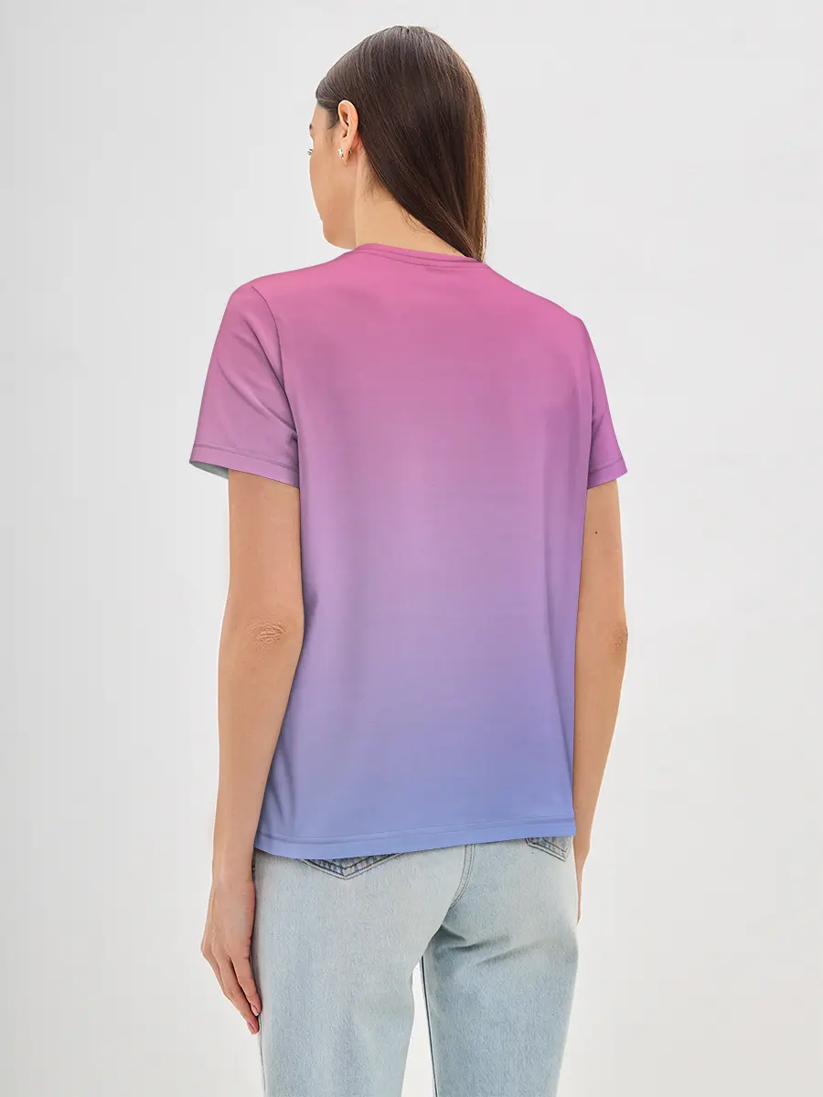 Женская базовая футболка / Восход солнца