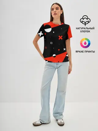 Женская базовая футболка / ФИГУРКИ