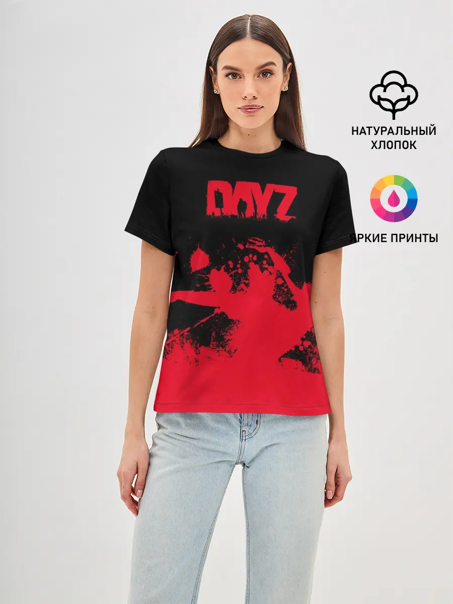Женская базовая футболка / DayZ | ДэйЗи