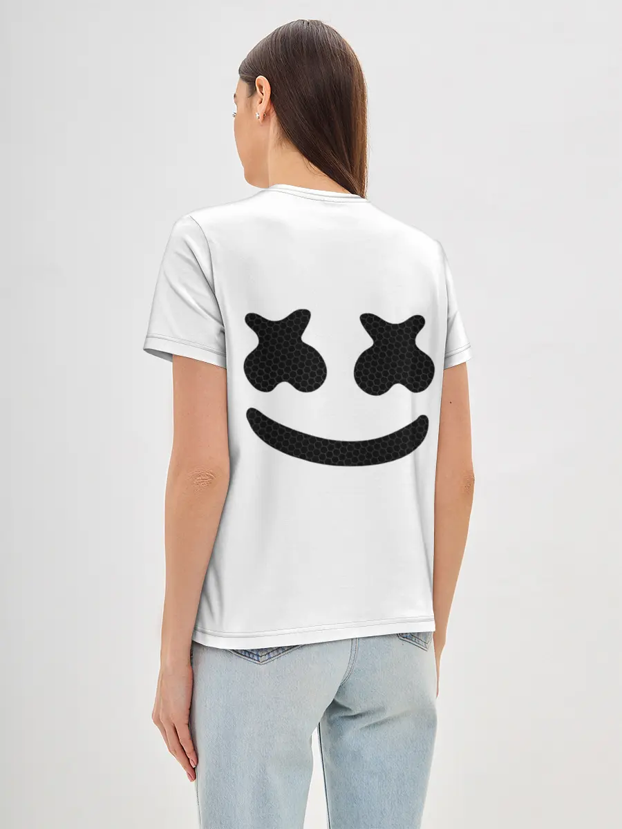 Женская базовая футболка / Marshmello
