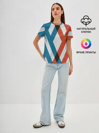 Женская базовая футболка / two XX