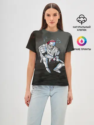 Женская базовая футболка / Dark Souls