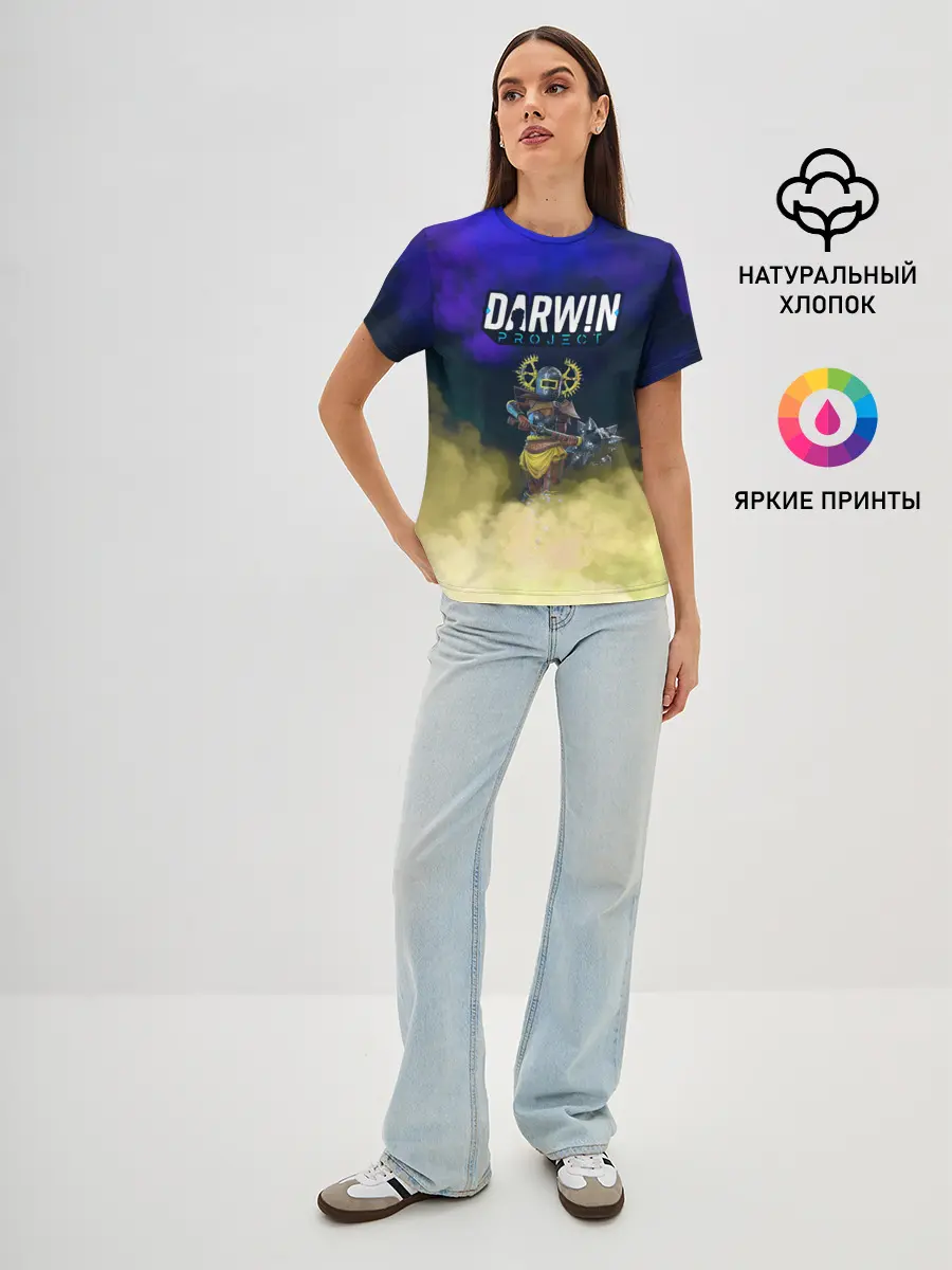 Женская базовая футболка / Darwin Project | Battle Royale