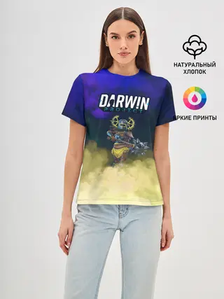 Женская базовая футболка / Darwin Project | Battle Royale