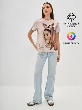Женская базовая футболка / Ariana Grande