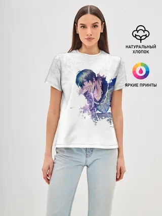 Женская базовая футболка / Романтичный Ято. БЕЗДОМНЫЙ БОГ