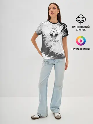 Женская базовая футболка / Renault