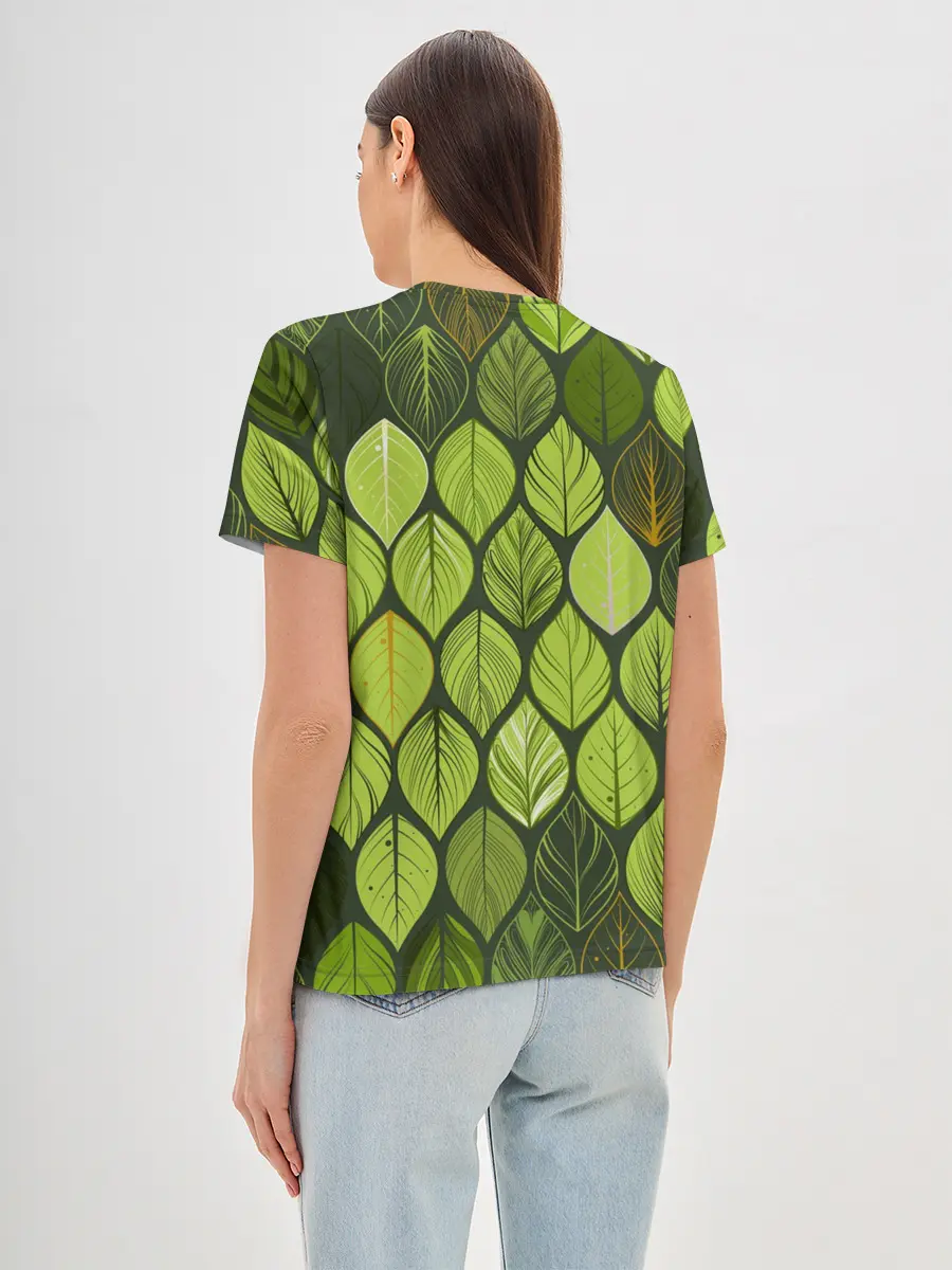 Женская базовая футболка / ЛЕСНАЯ БРОНЯ