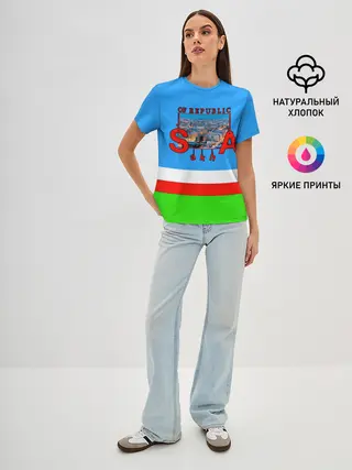 Женская базовая футболка / Саха