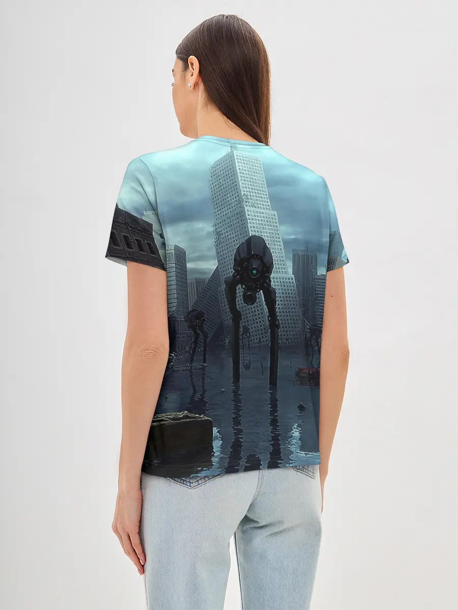 Женская базовая футболка / Халф-лайф