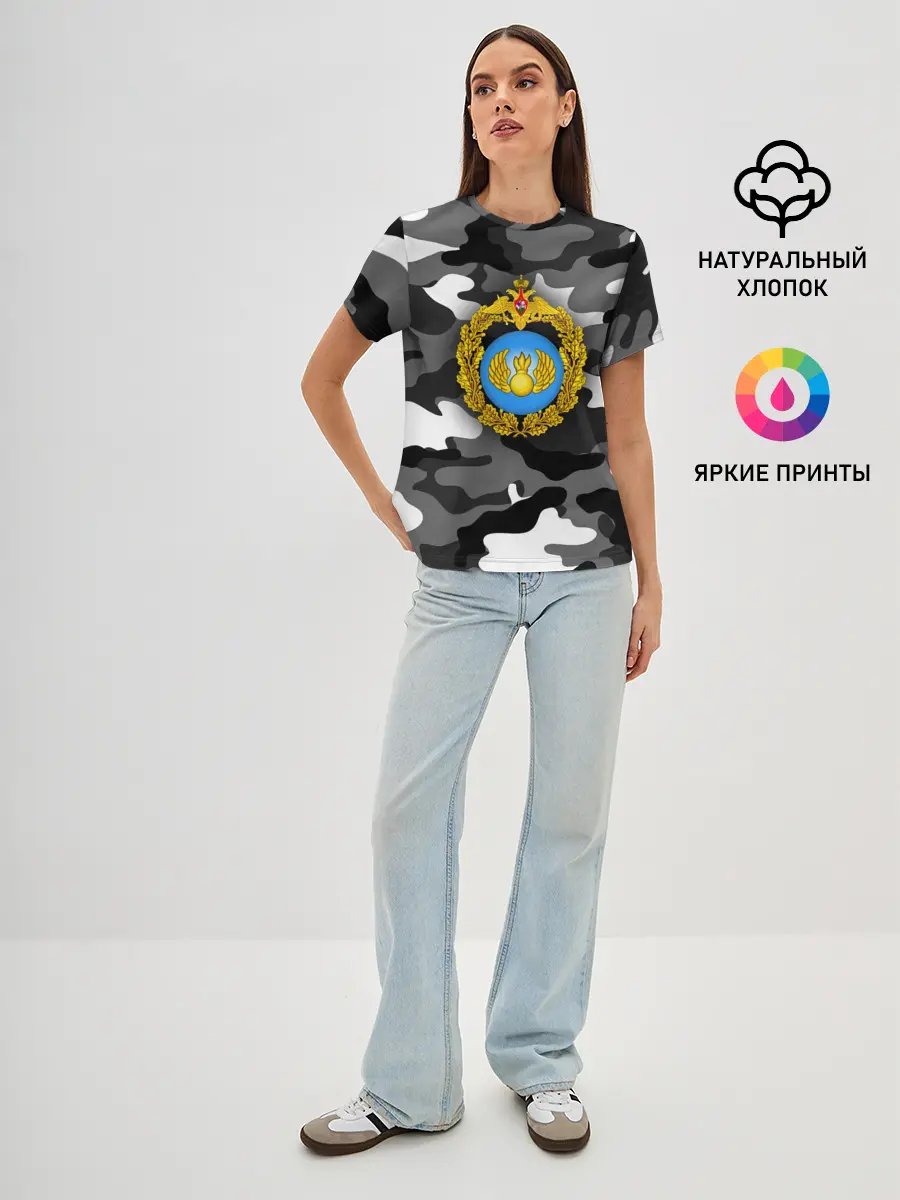 Женская базовая футболка / ВДВ