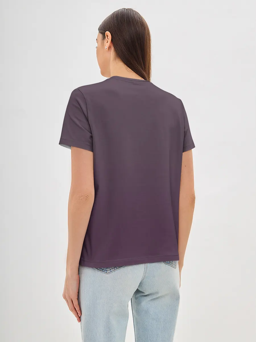 Женская базовая футболка / Психоделический Эйбл