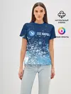 Женская базовая футболка / SSC NAPOLI / Наполи